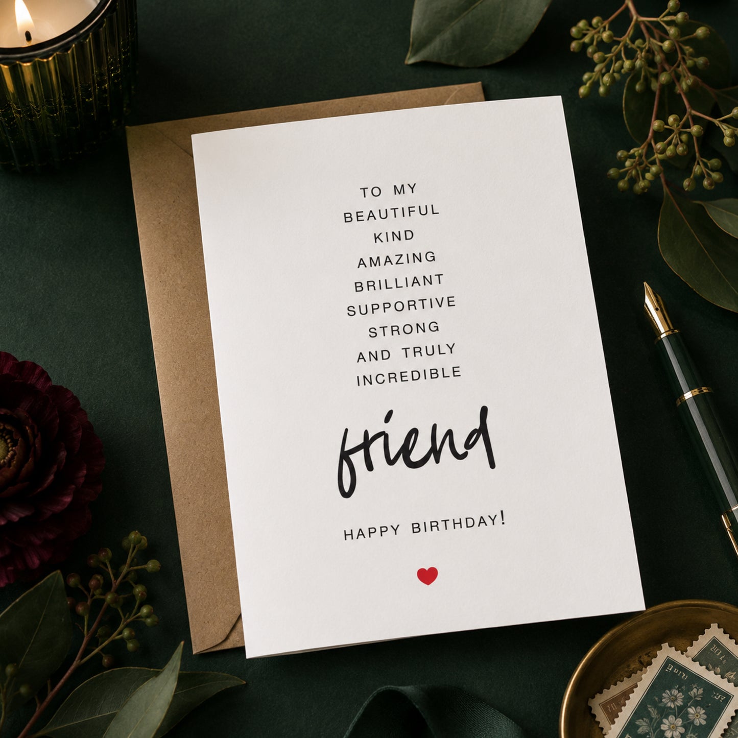To My Friend - Birthday Card