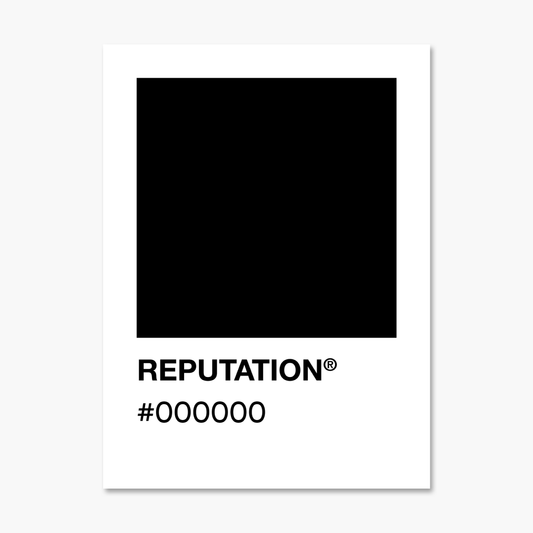 Reputation  - Color Palette Sticker
