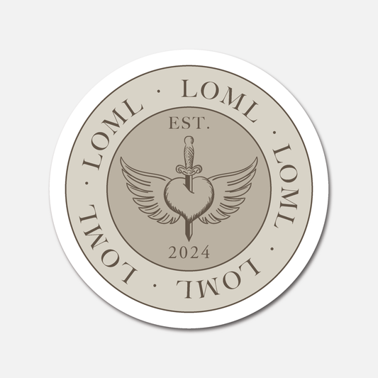LOML - TTPD Coin - The Tortured Poets Department  - Taylor Swift Sticker