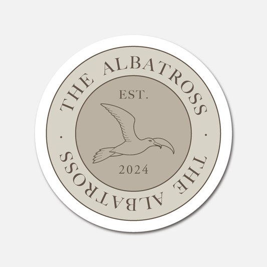 The Albatross - TTPD Coin - The Tortured Poets Department  - Taylor Swift Sticker