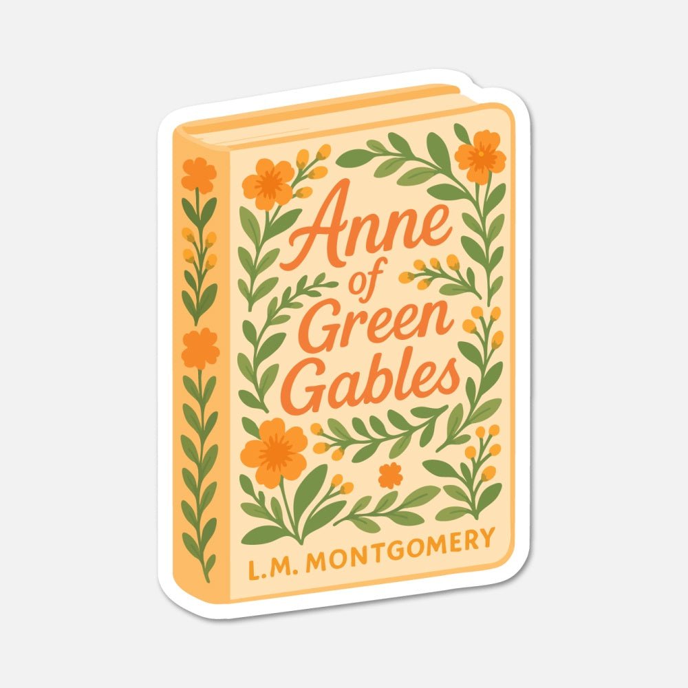 Anne of Green Gables by L. M. Montgomery - Book Sticker - Footnotes Paper