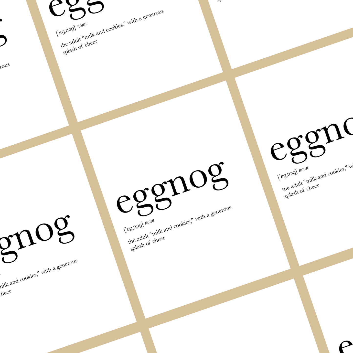 Eggnog Definition - Footnotes Paper