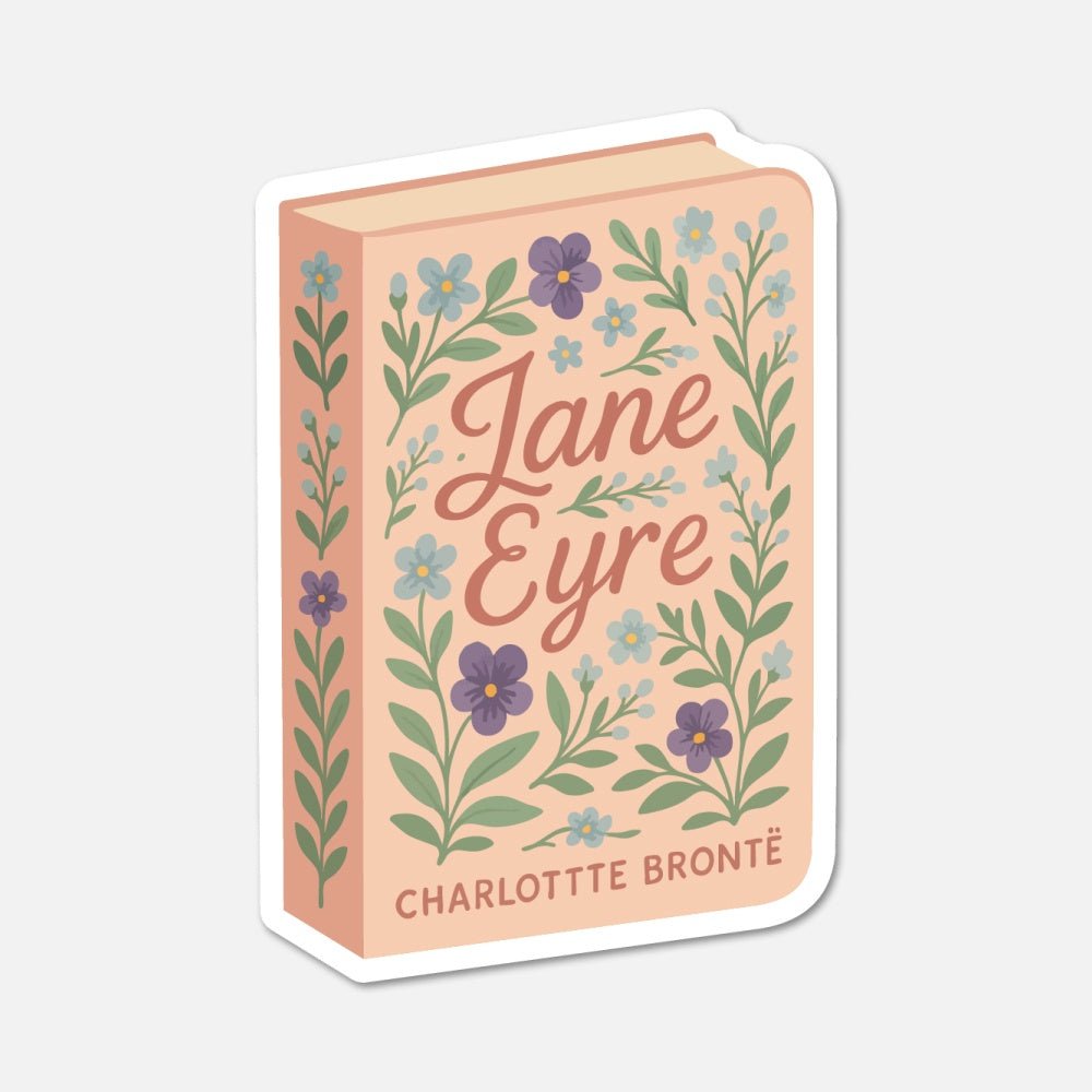 Jane Eyre by Charlotte Bront‘ - Book Sticker - Footnotes Paper