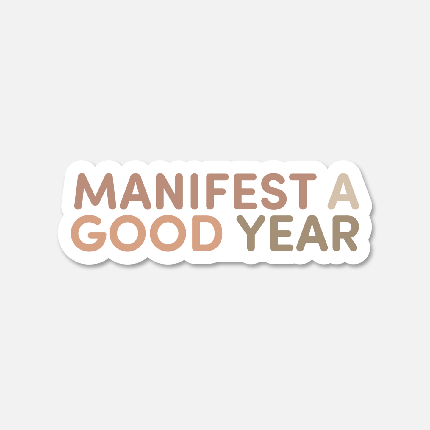 Manifest A Good Year Beige Neutral - Footnotes Paper