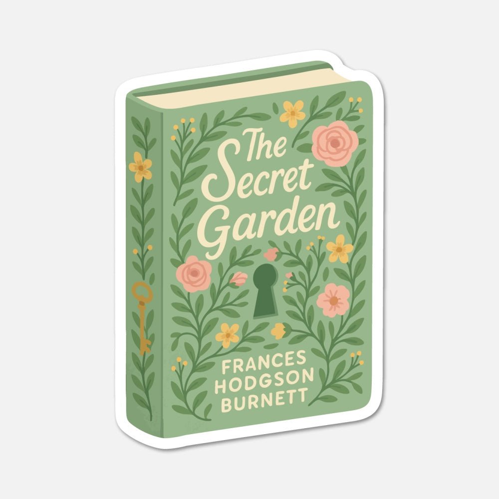 The Secret Garden by Frances Hodgson Burnett - Book Sticker - Footnotes Paper
