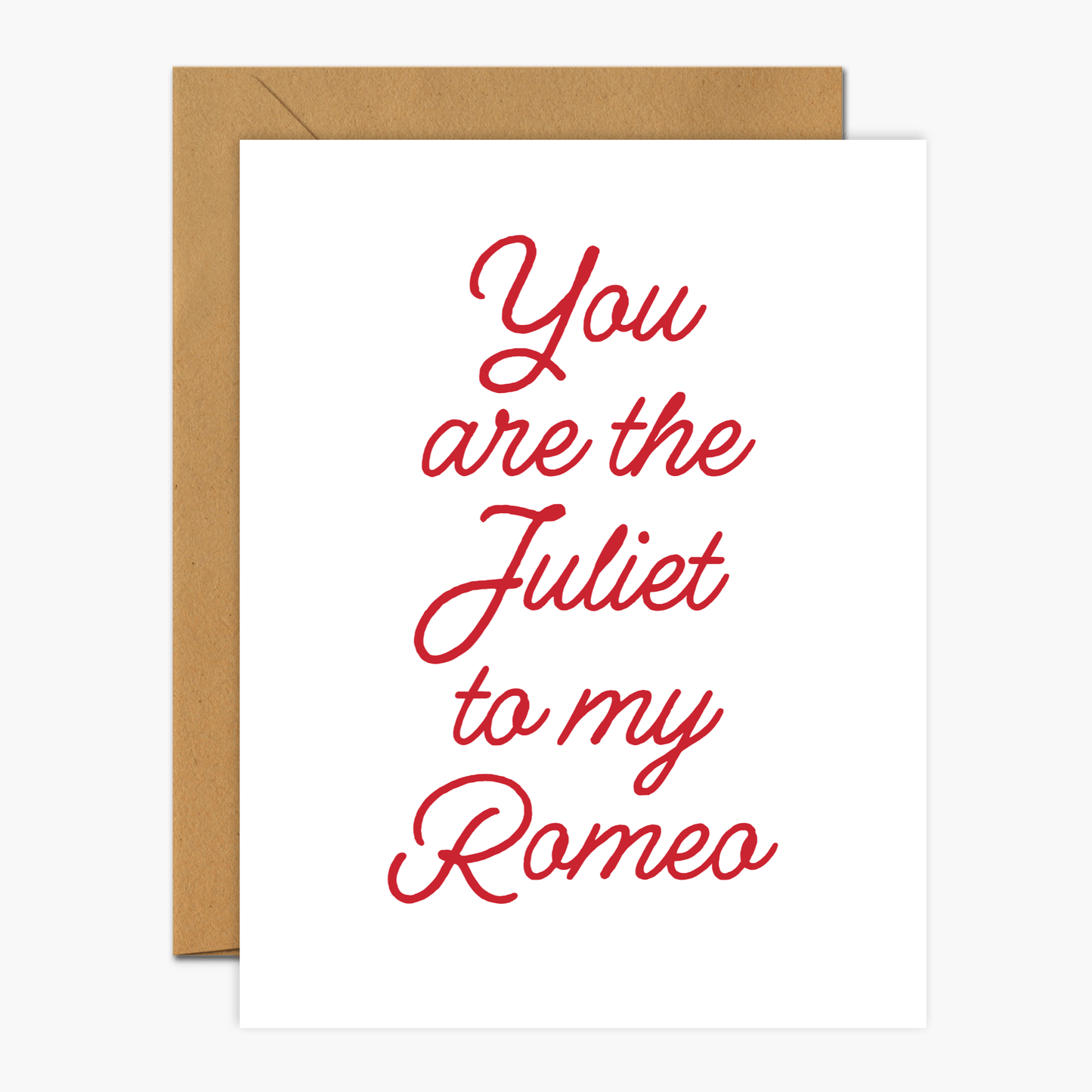 You Are The Juliet To My Romeo - Footnotes Paper