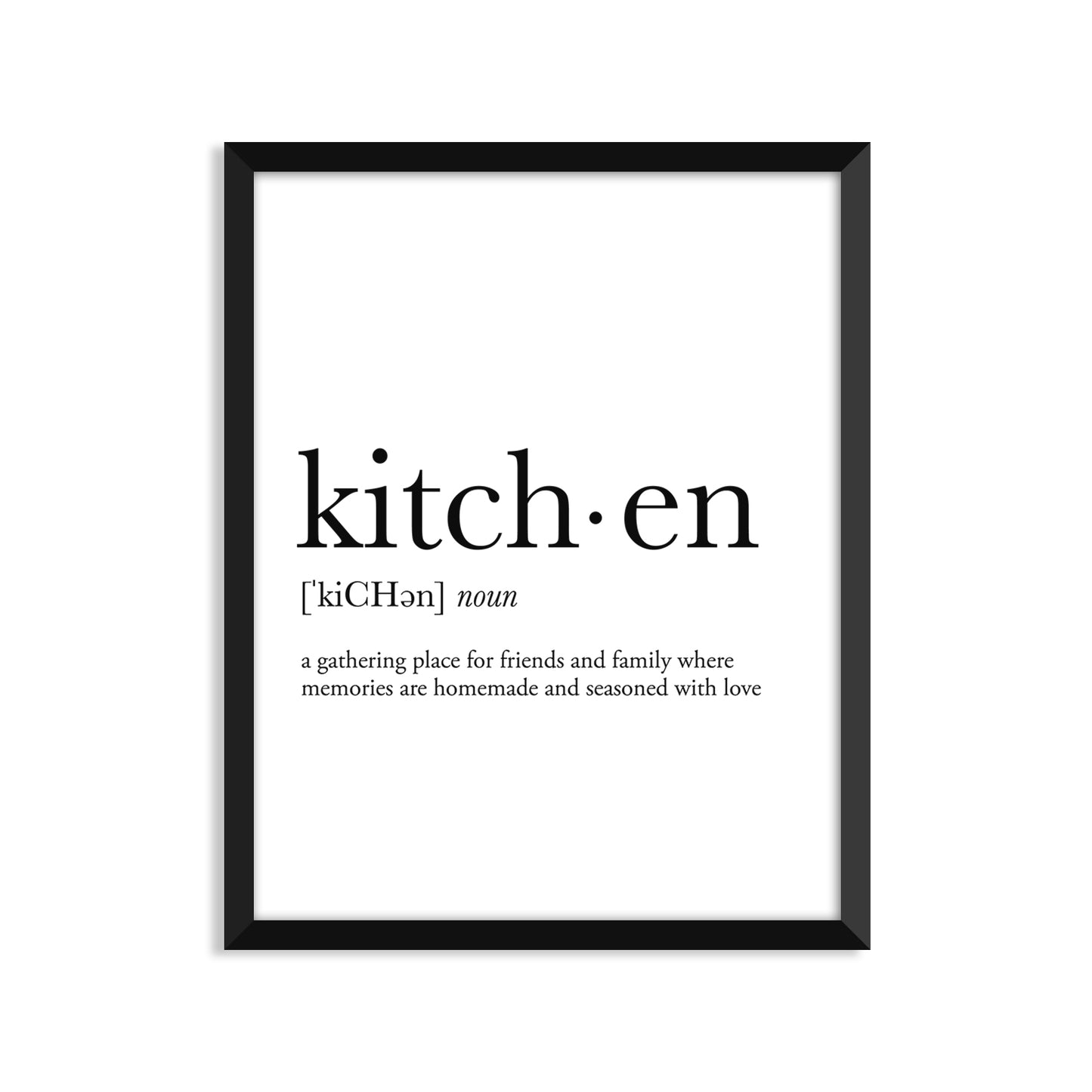Kitchen Definition - Unframed Art Print Or Greeting Card