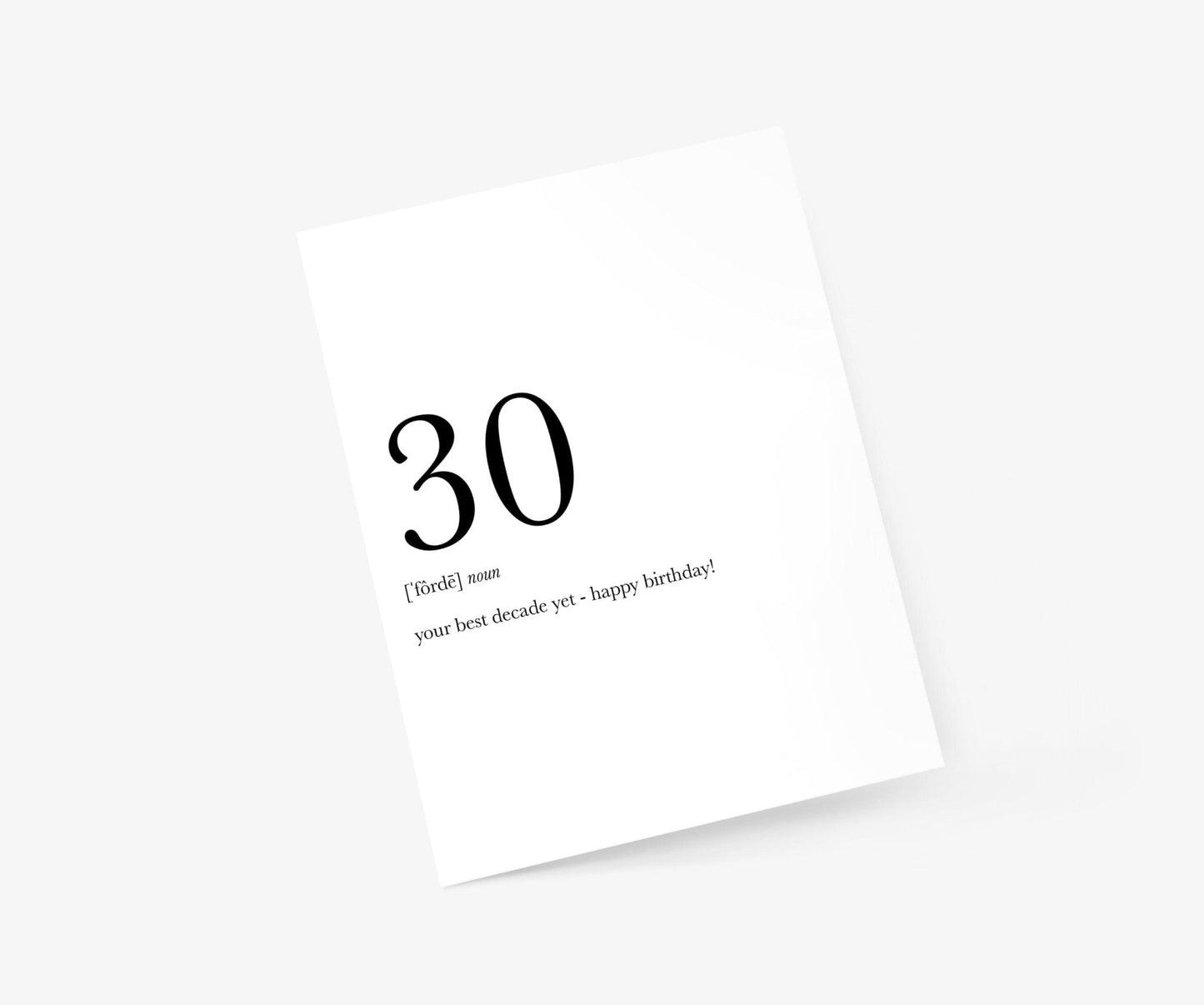 30 Definition - Footnotes Paper