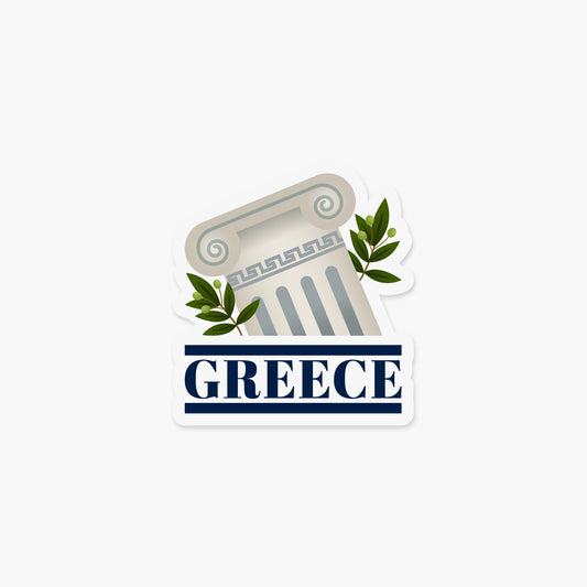 Greece - Travel Sticker | Footnotes Paper