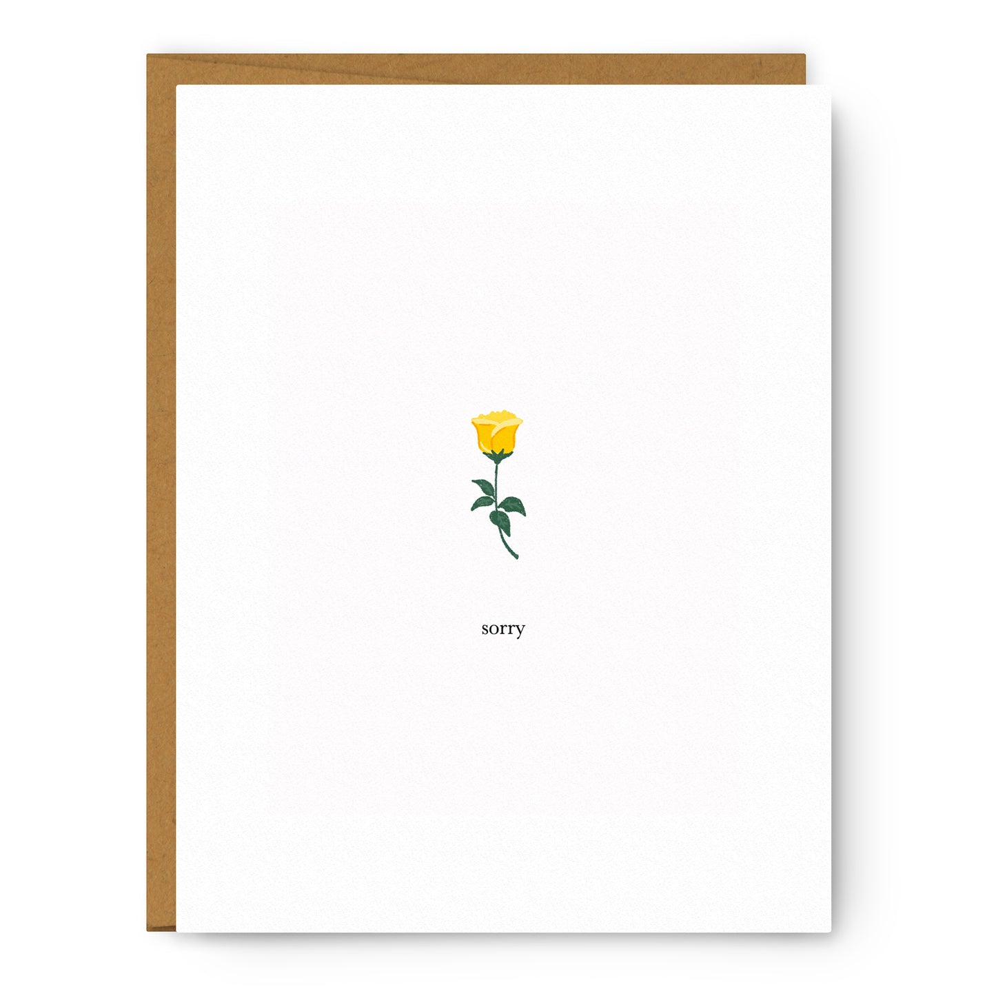 Sorry - Rose Greeting Card