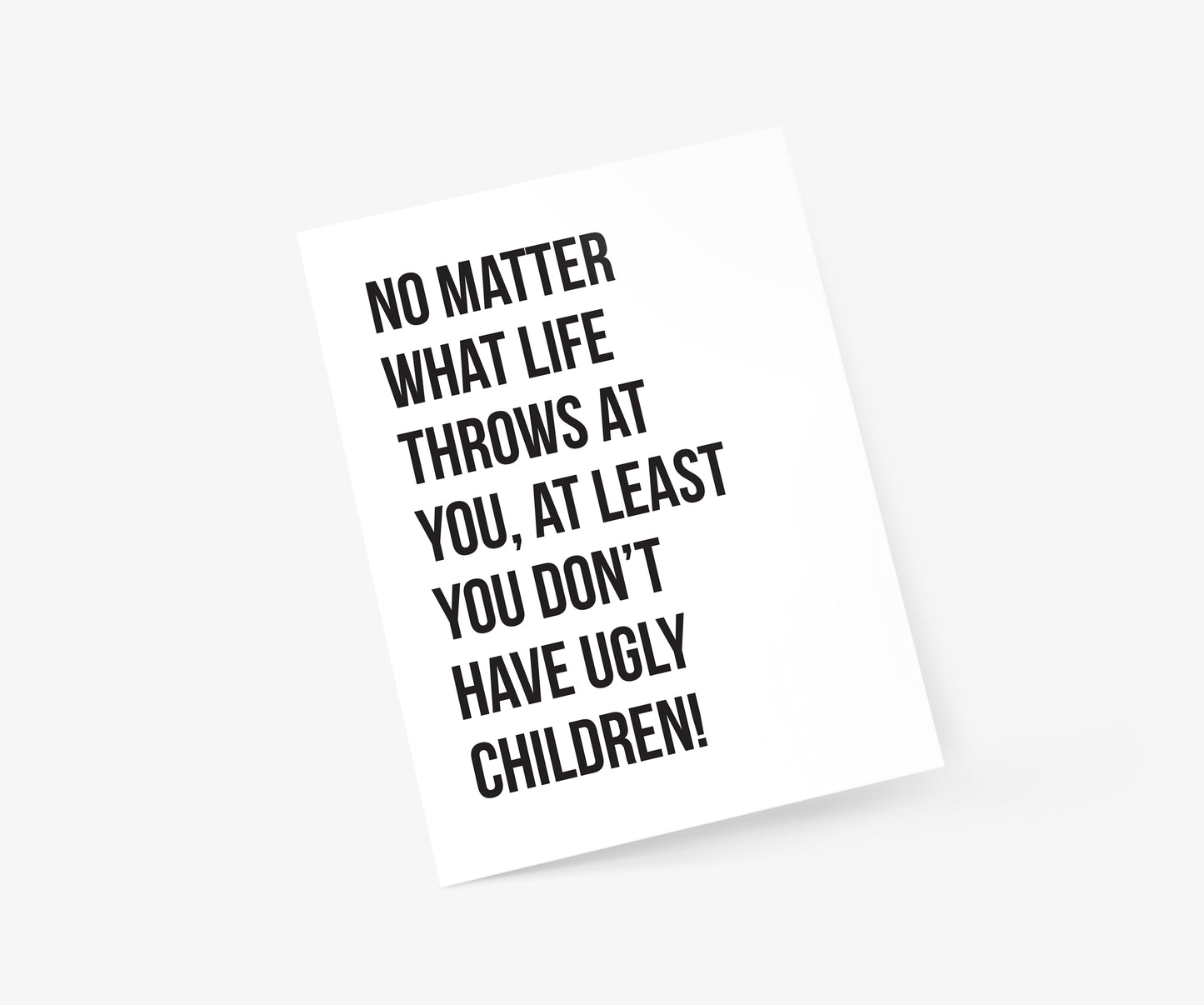 No Matter What Life Throws At You Mother's Day Card | Footnotes Paper