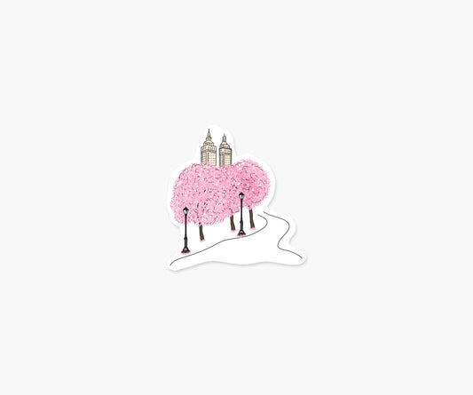 Cherry Blossoms  - Travel Sticker | Footnotes Paper