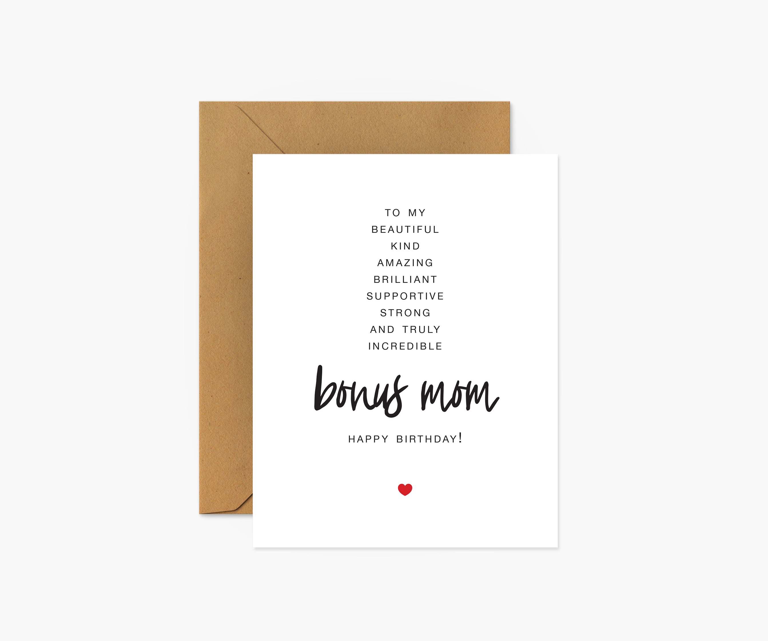 Floral Bonus Mom Happy Mothers Day Card -  Portugal