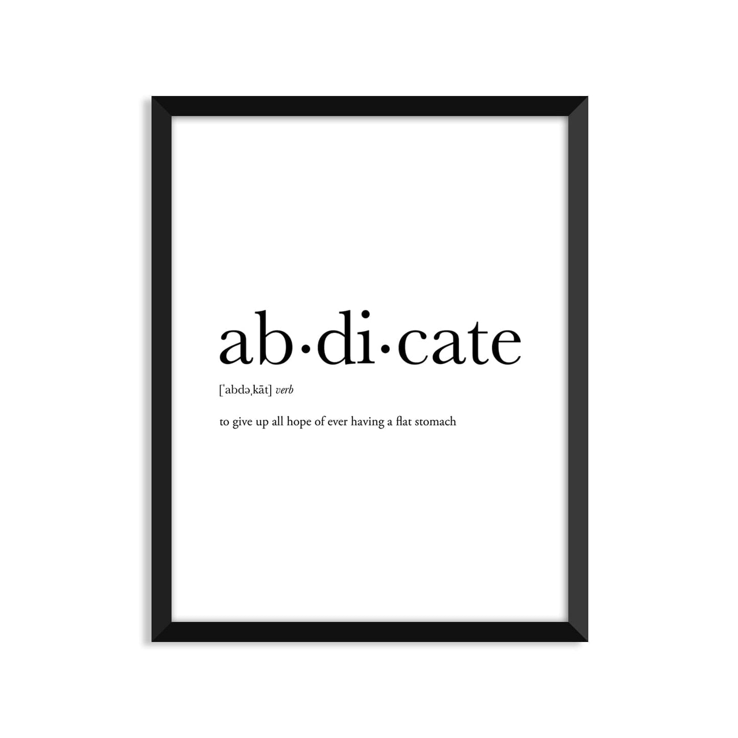 Abdicate