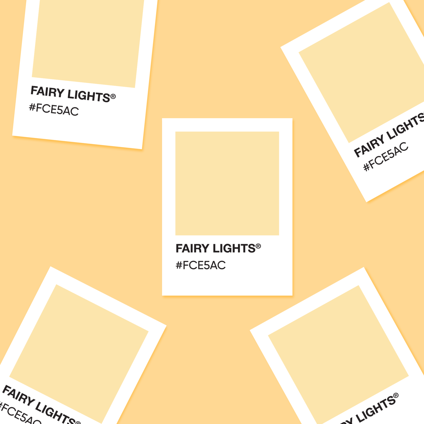 Fairy Lights - Color Palette Sticker - Footnotes Paper