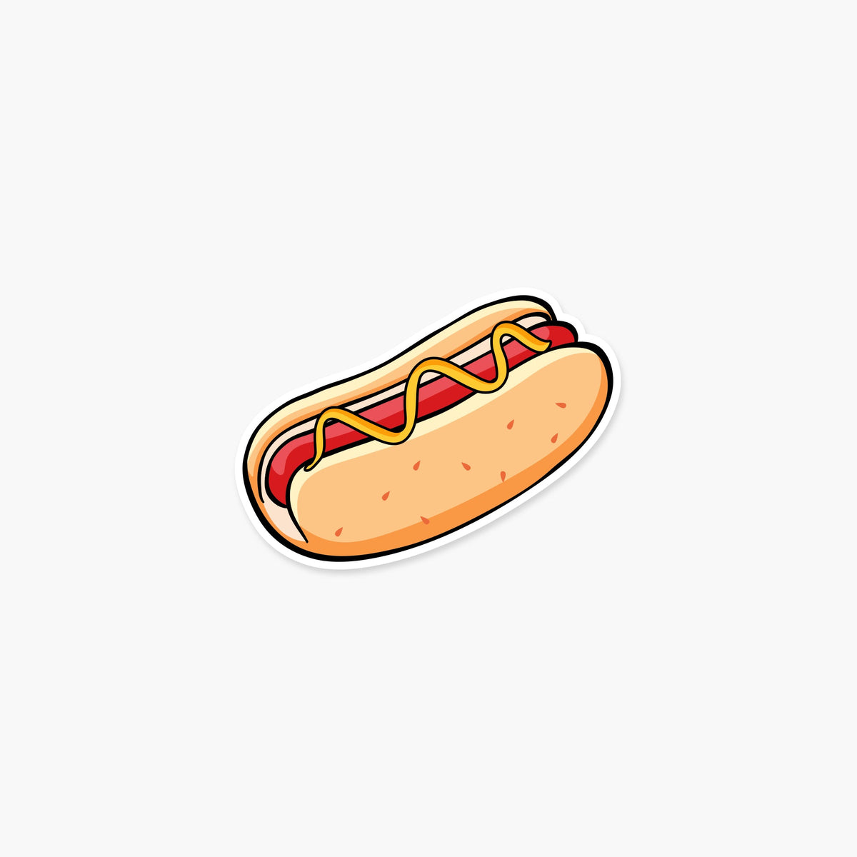 Hot Dog Sticker - Footnotes Paper