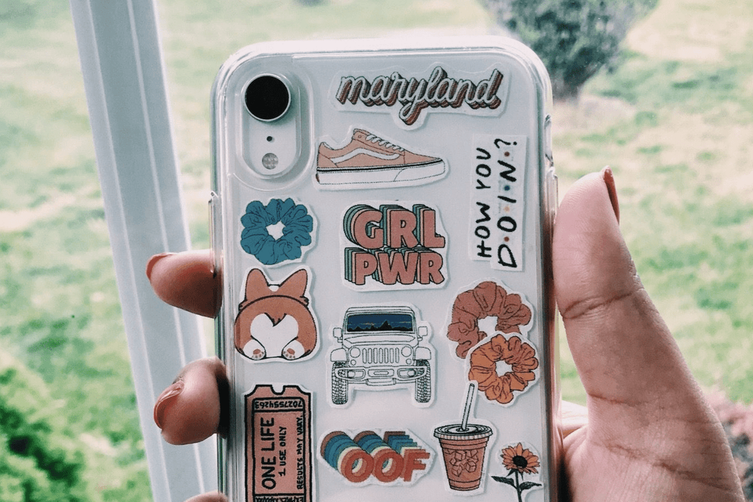 10 cool stickers to add an aesthetic touch to your phone case - Footnotes Paper
