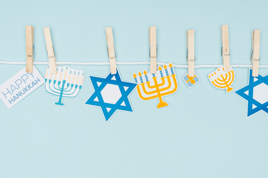4 fun cards to celebrate Hanukkah - Footnotes Paper