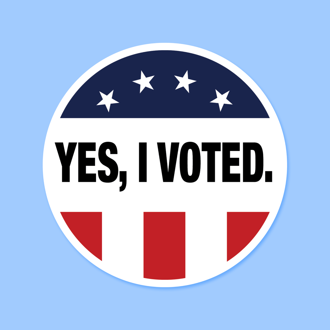 Make a Statement with Voting Stickers: Express Your Civic Duty and Humor