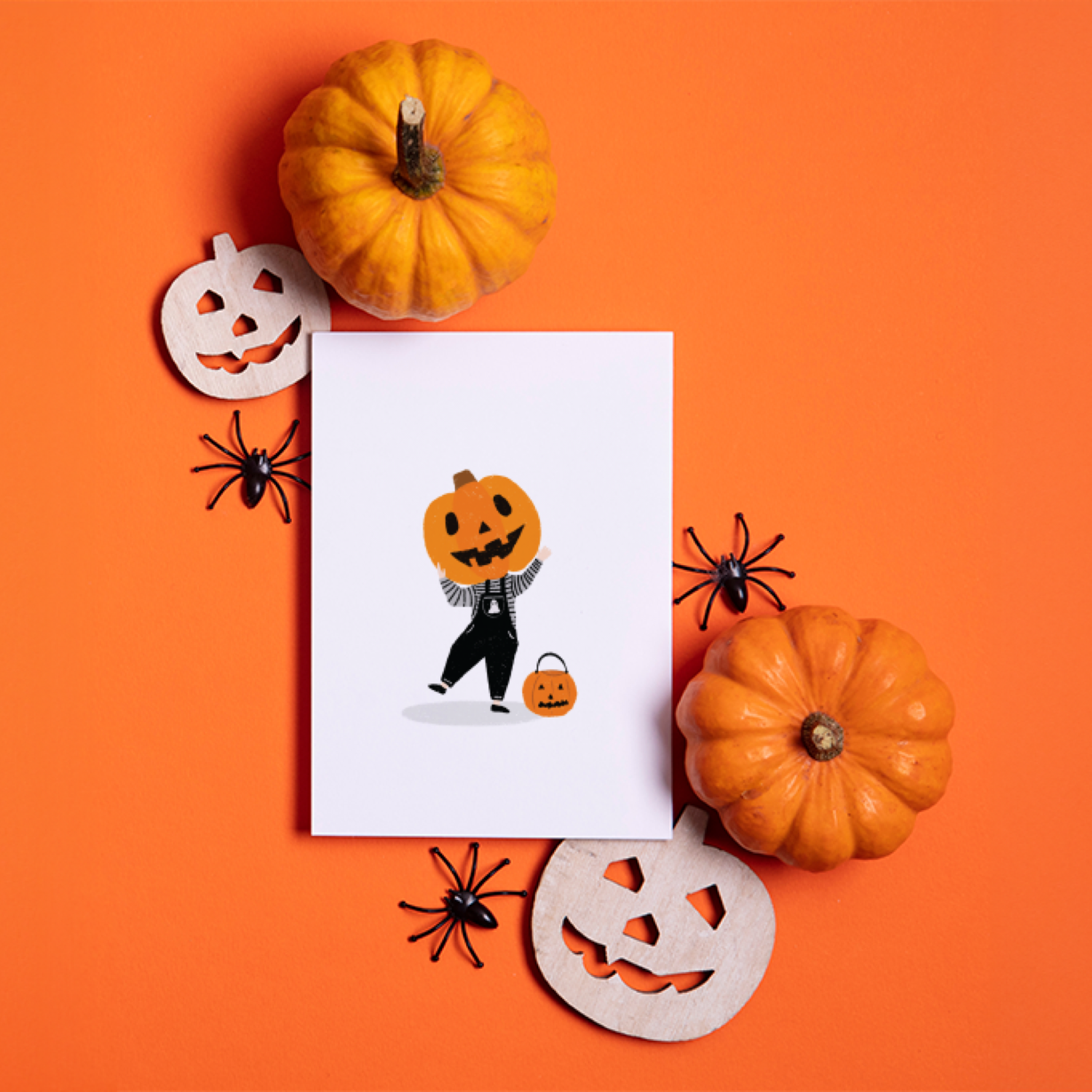 Halloween greeting cards 