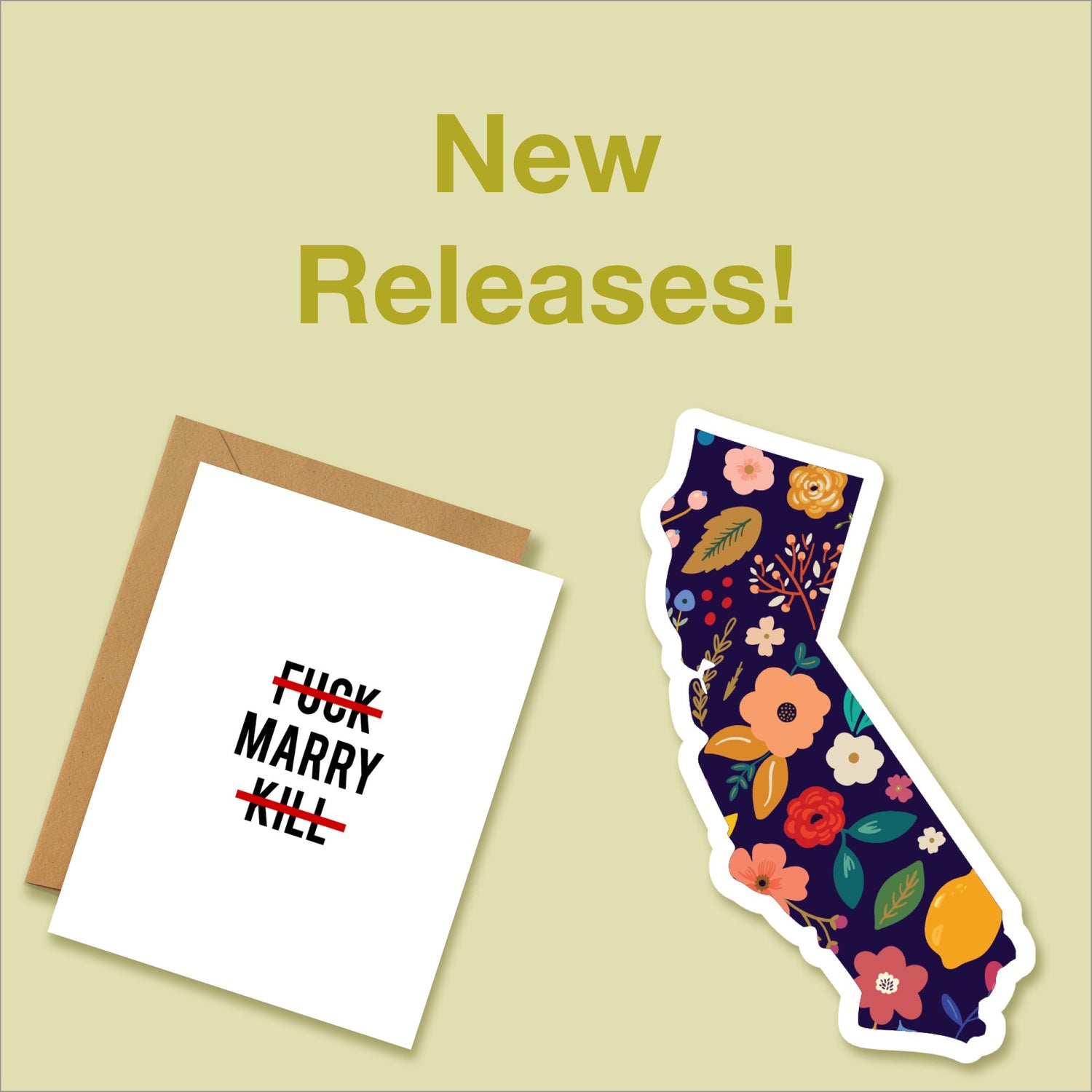 New Releases: Stickers & Cards!