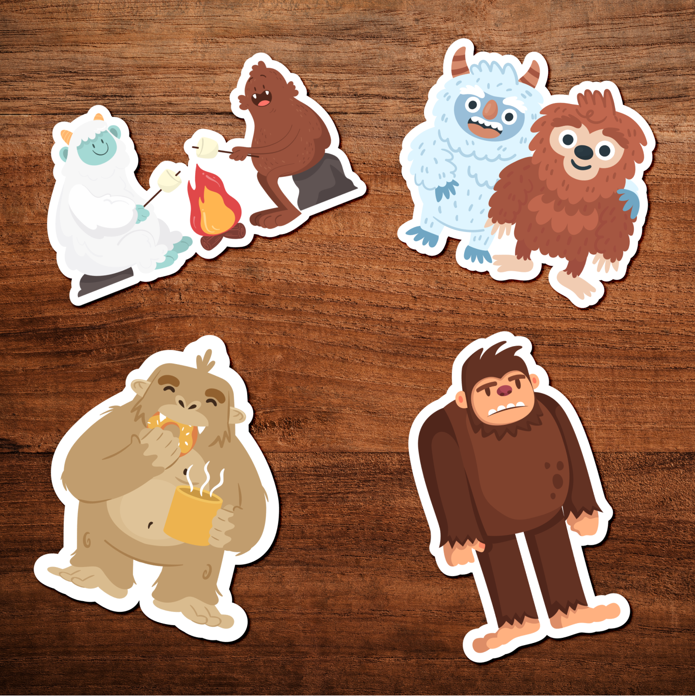 Bigfoot Stickers