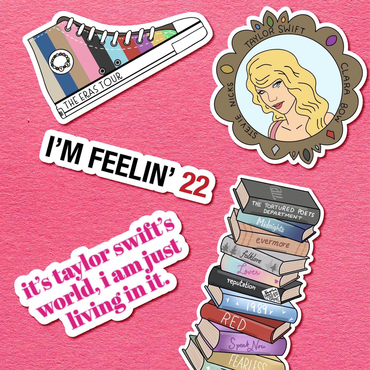 Taylor Swift Stickers - taylor swift water bottle stickers