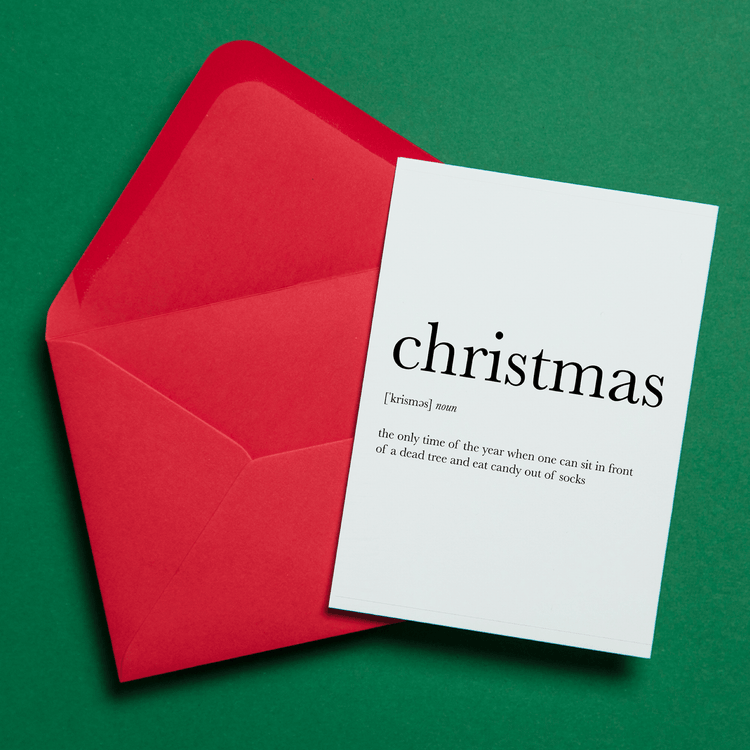 Christmas Cards - Footnotes Paper