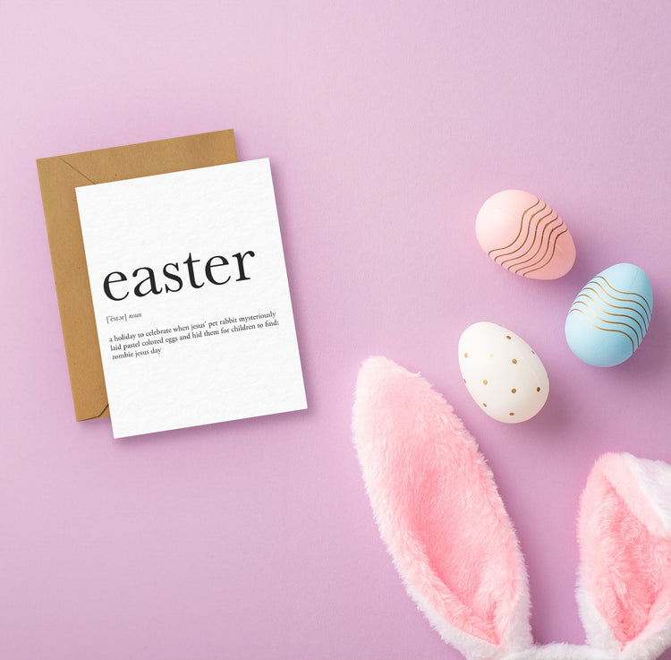 Easter Cards - Footnotes Paper