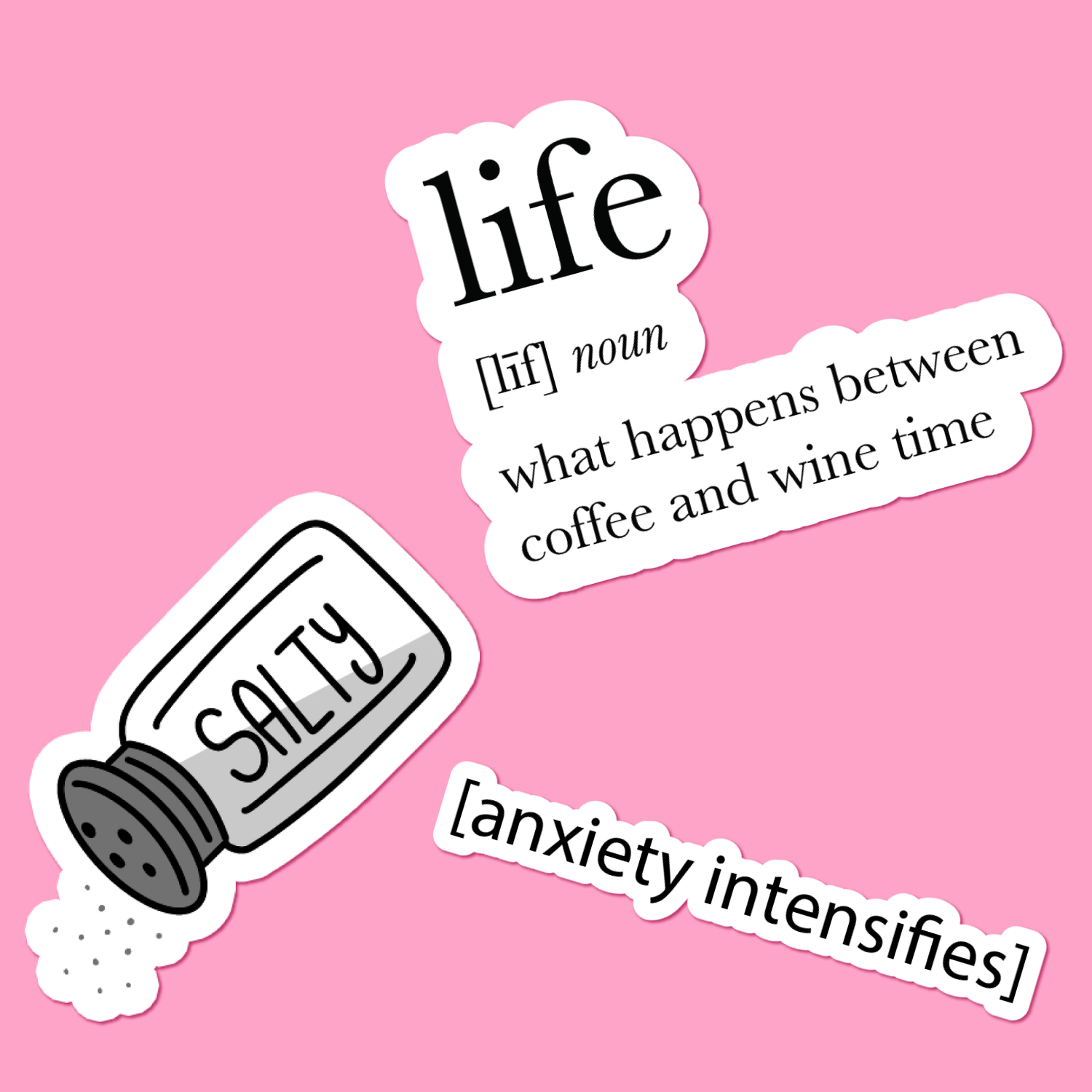 Funny Stickers - Footnotes Paper