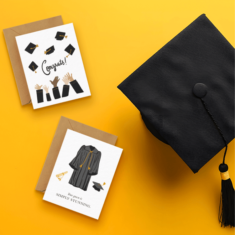 Graduation Cards - Footnotes Paper