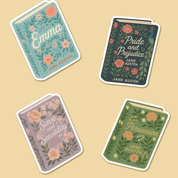 Jane Austen Stickers - Footnotes Paper