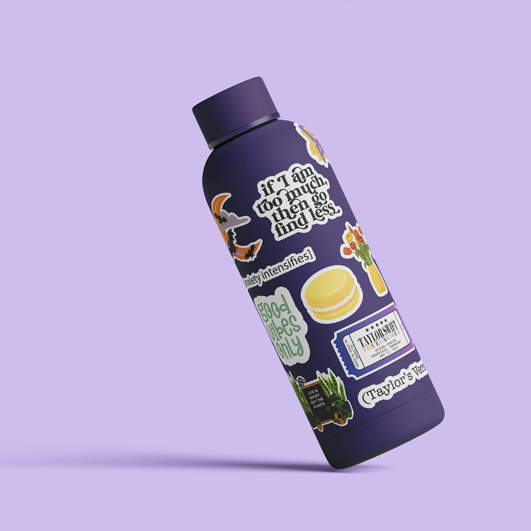 Water Bottle Stickers - Footnotes Paper