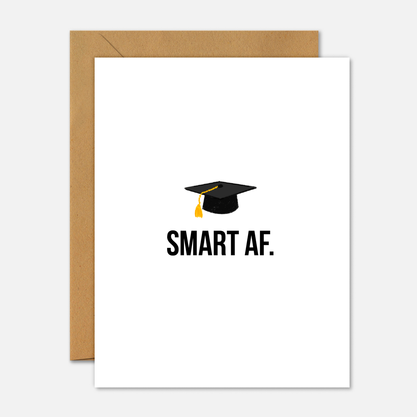 Smart AF – Graduation Card