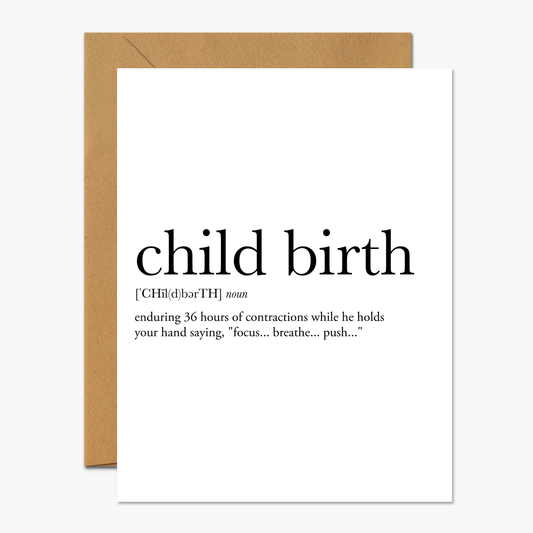 Child Birth Definition