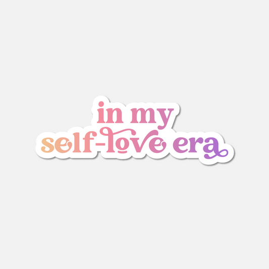 In My Self-Love Era Gradient Sticker