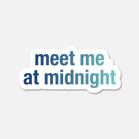 Meet Me At Midnight - Midnights  - Everyday Sticker