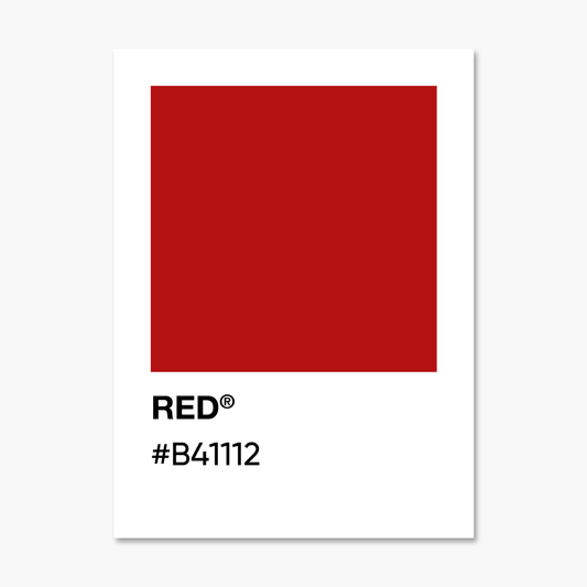 Red  - Color Palette Sticker