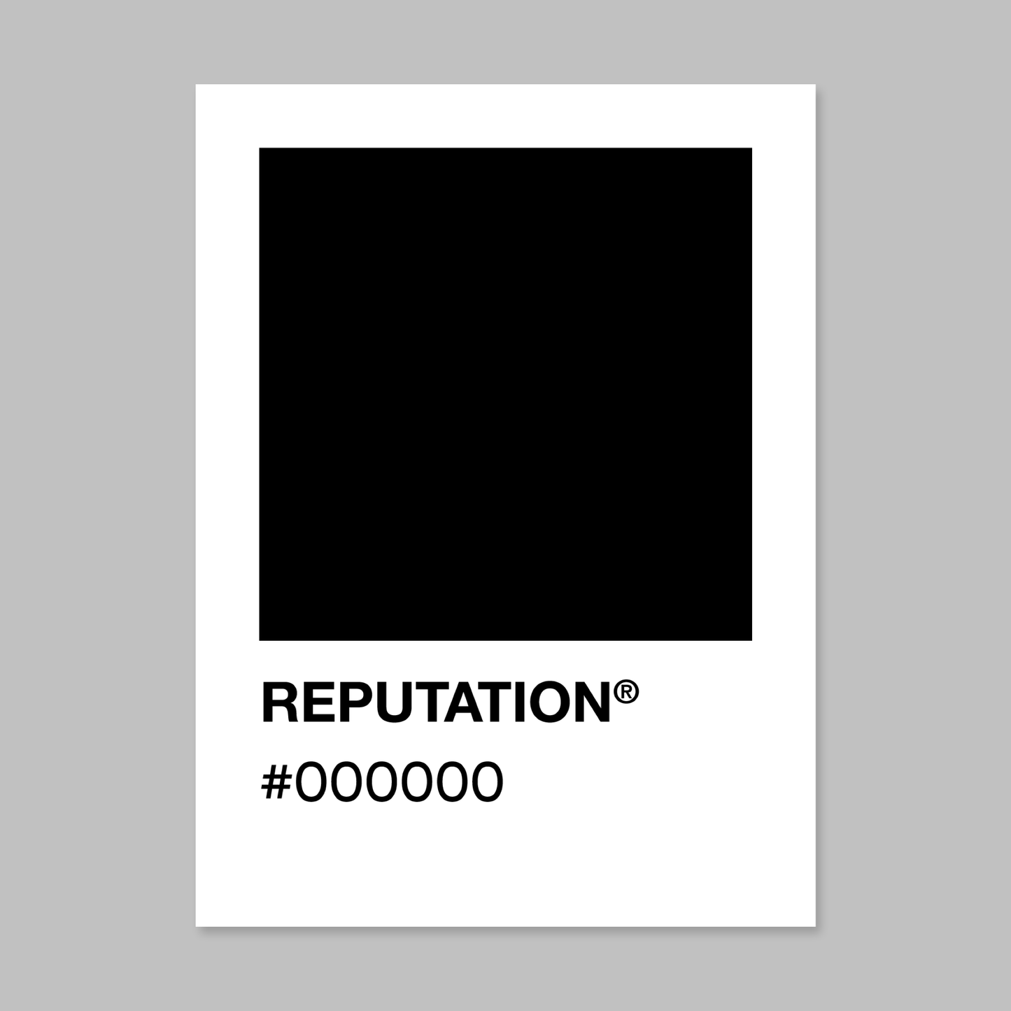 Reputation  - Color Palette Sticker