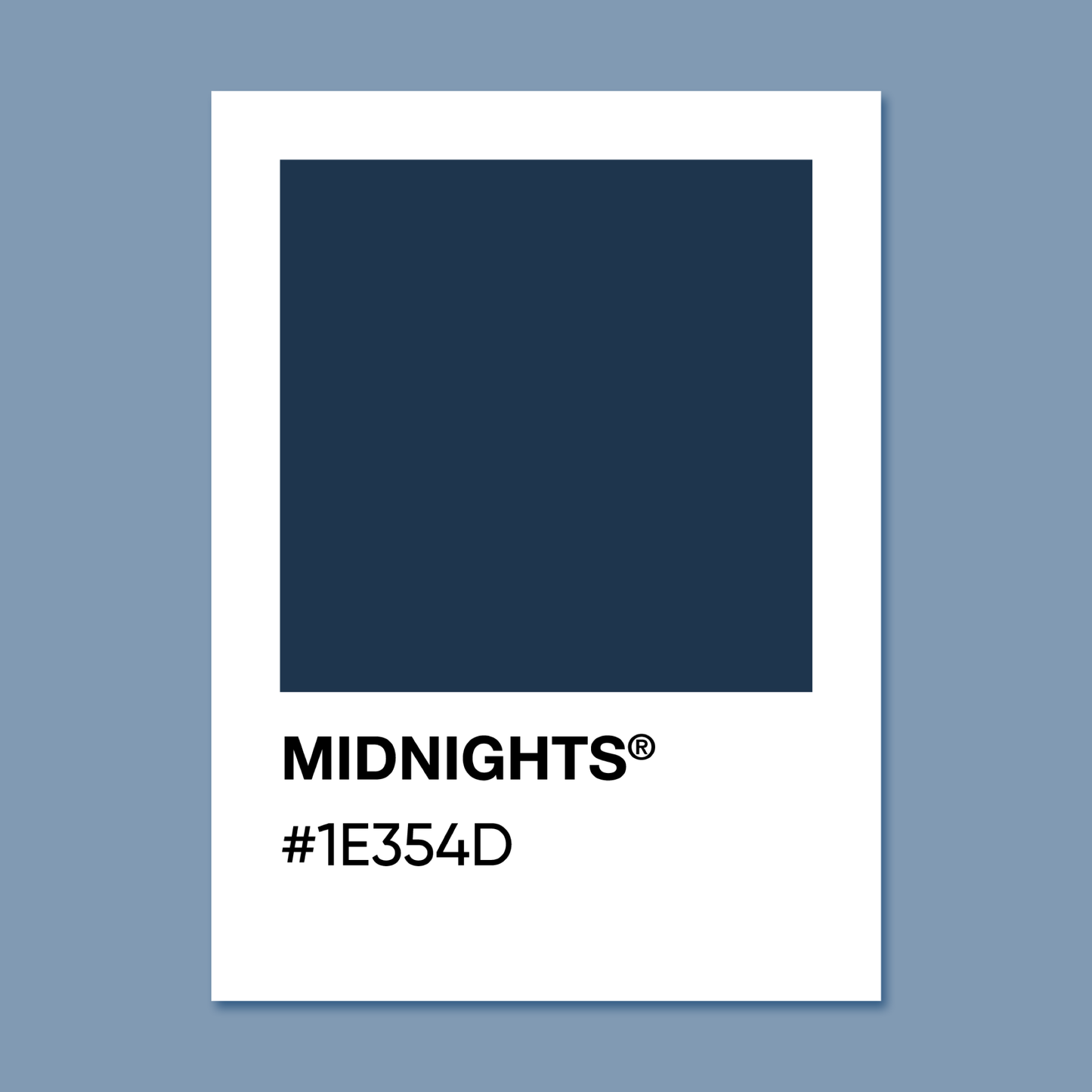 Midnights  - Color Palette Sticker