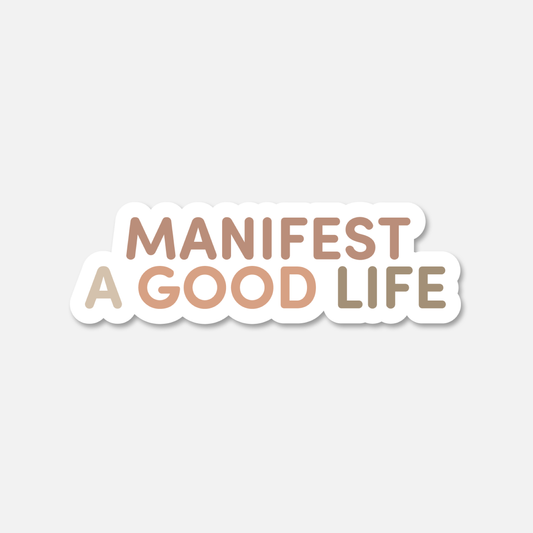 Manifest A Good Life Beige Neutral  | Footnotes Paper