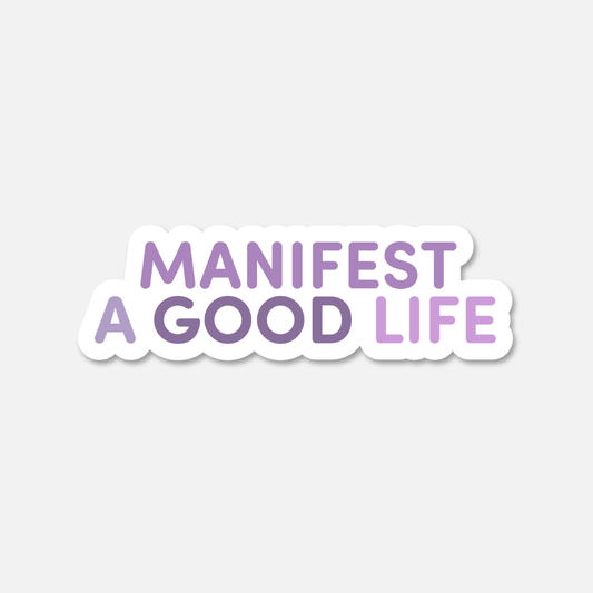 Manifest A Good Life Lavender Haze  | Footnotes Paper
