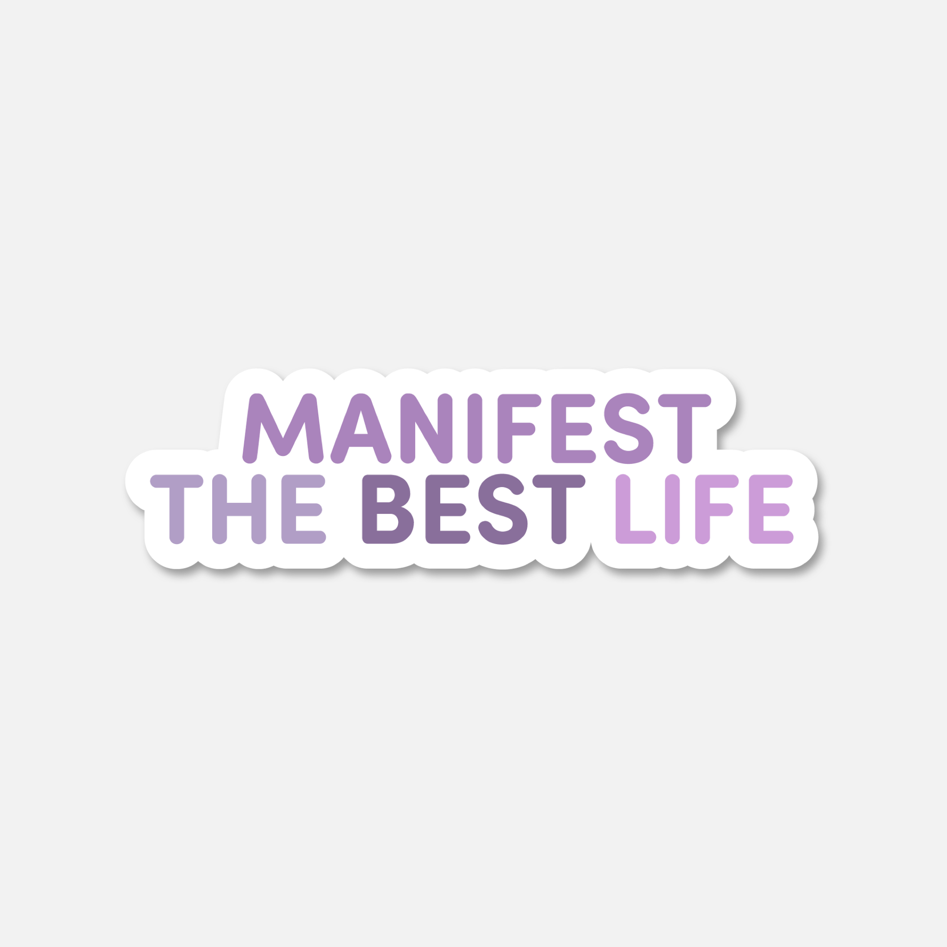 Manifest The Best Life Lavender Haze  | Footnotes Paper