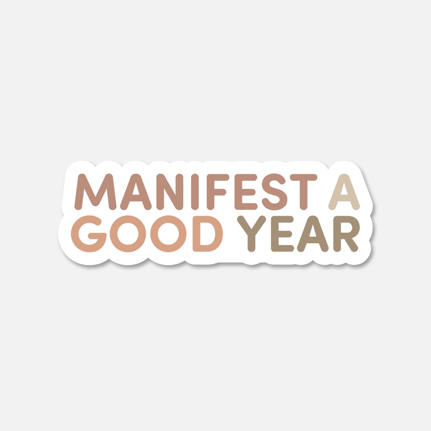 Manifest A Good Year Beige Neutral  | Footnotes Paper