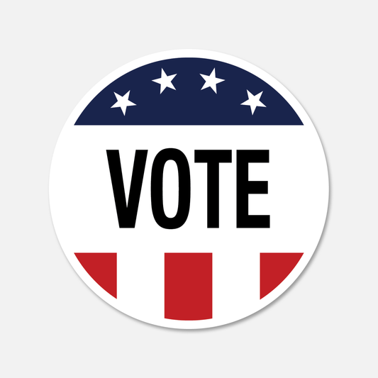 Vote Vote Sticker | Footnotes Paper