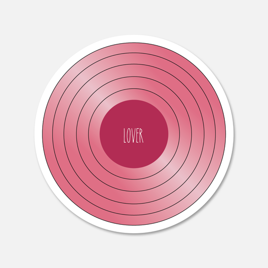 Lover Vinyl Everyday Sticker | Footnotes Paper