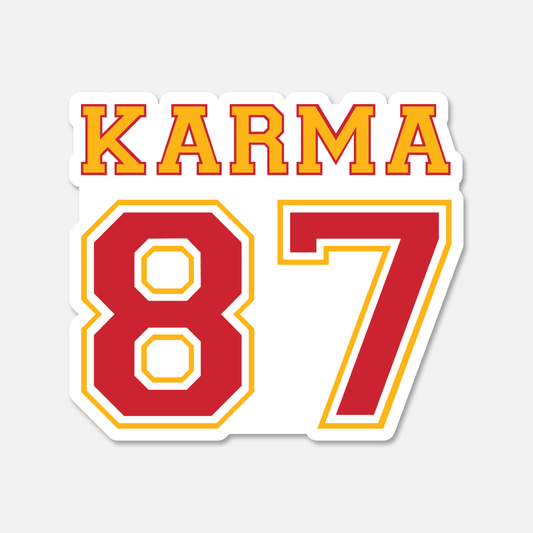 Karma 87 Everyday Sticker | Footnotes Paper