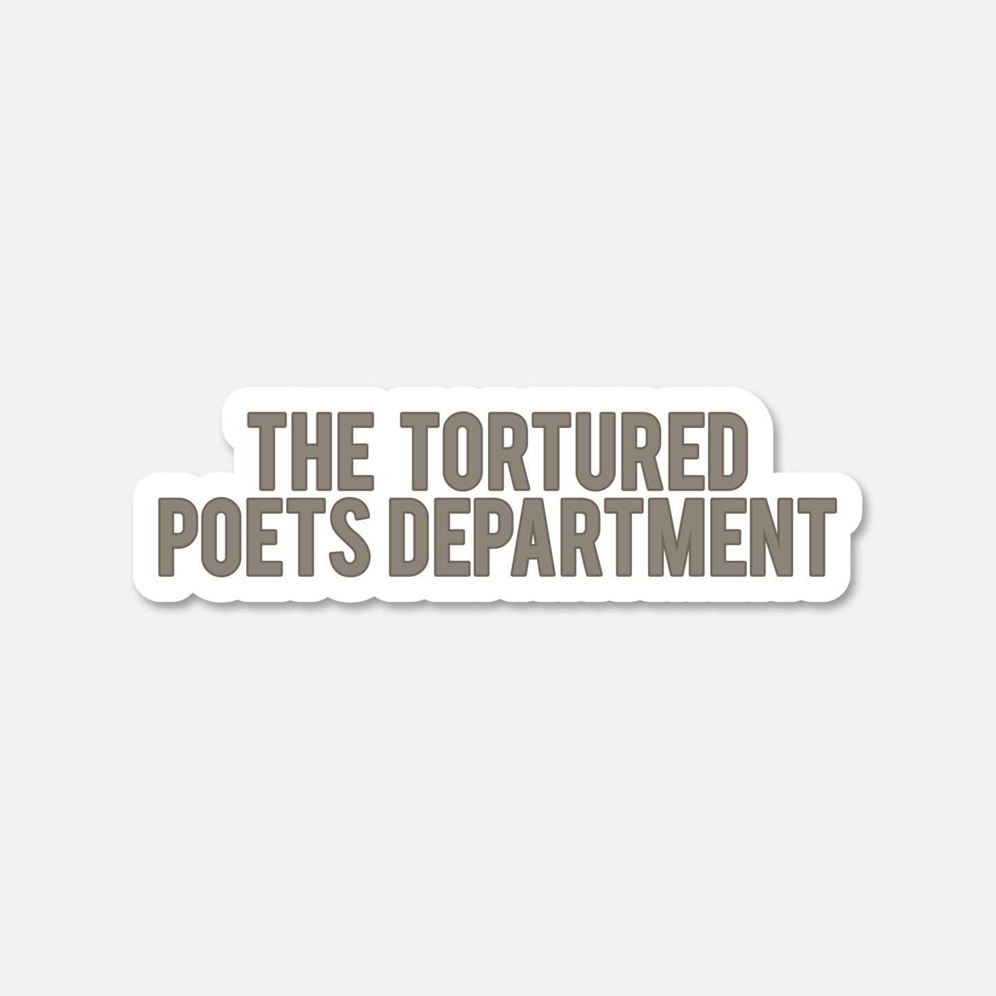 The Tortured Poets Department - The Tortured Poets Department Taylor Swift Sticker