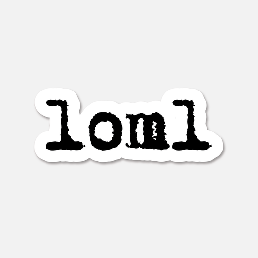 loml TTPD Everyday Sticker | Footnotes Paper