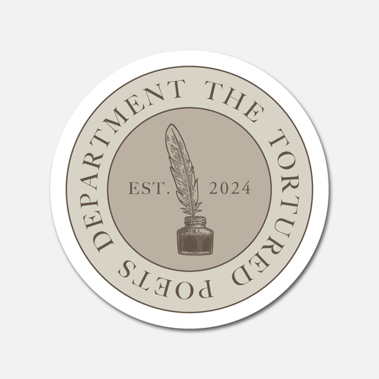 The Tortured Poets Department - TTPD Coin  - Taylor Swift Sticker